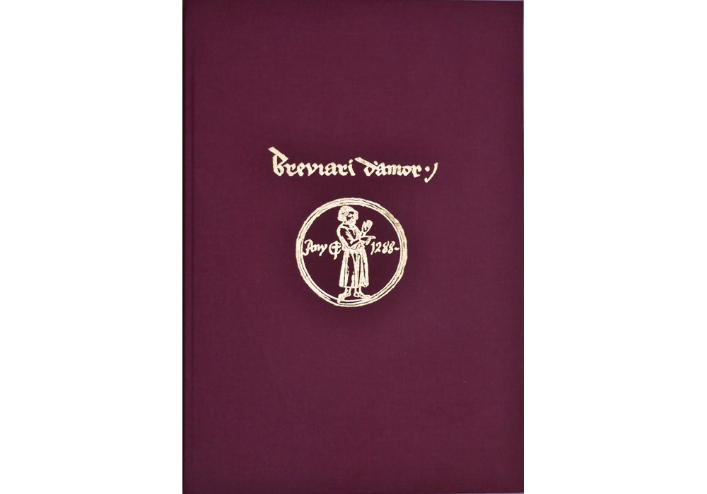 Breviari dAmor-Ermengaud Beziers-Guillem Copons-manuscrito iluminado códice-libro facsímil-Vicent García Editores-20 portada estudio.